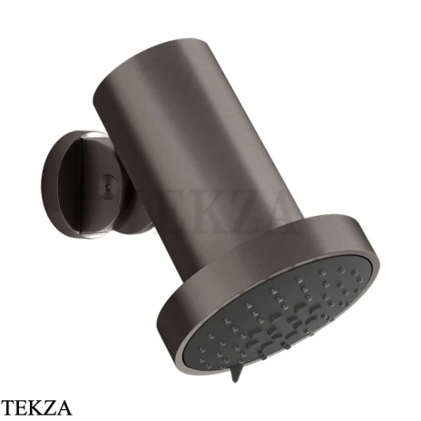 Gessi 316 SPOTWATER Душевая головка настенная, 3 функции 57269-707, Black Metal Brushed PVD