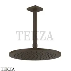 Gessi RILIEVO Потолочная душевая лейка D25 с кронштейном 59152-845, Dark Bronze