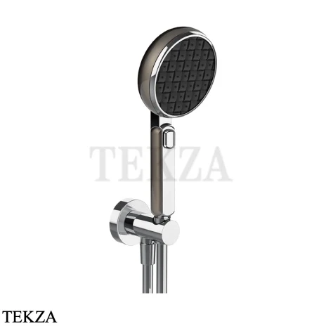 Gessi Haute Culture Shower Душевой комплект, держатель, шланг 1,50 см 57123-031, хром глянец