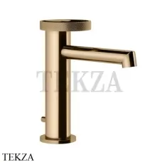 Gessi ANELLO Смеситель для раковины, с донным клапаном 63301-735, Warm Bronze PVD