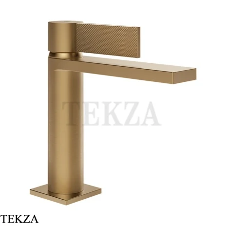 Gessi Inverso Diamantato Смеситель для раковины, с донным клапаном 73651-726, Warm Bronze Br. PVD