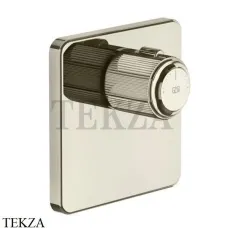 Gessi VENTI20 Термостат для душа, внешняя часть 65316-720, Nickel PVD