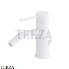 Newform XT Смеситель для биде, с донным клапаном 4223.01.014, белый матовый