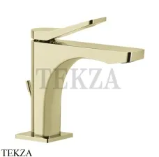 Gessi RILIEVO Смеситель для раковины, с донным клапаном 59001-710, Brass PVD
