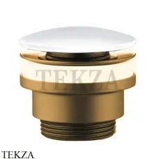 Cielo Универсальный донный клапан click-clack PIL01BR Bia, BRONZE-белый глянец
