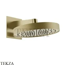 Gessi Inverso Diamantato Верхняя лейка с кронштейном D30 см 63449-727, Brass Br. PVD