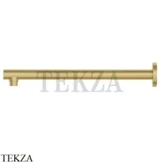 Newform Кронштейн для душа круглый настенный L=350 29390X.59.097 PVD Brushed gold