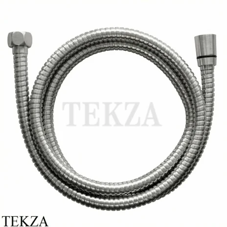 Nicolazzi Душевой шланг с двойным зажимом, конический 200 см R7098CB, хром Brushed