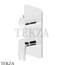 Newform Delta Zero Смеситель для душа 2 потока, внешняя часть 72274E.01.014, белый матовый Newform Delta Zero Смеситель для душа 2 потока, внешняя часть 72274E.01.014, белый матовый