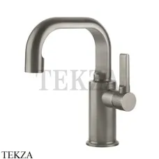 Gessi INCISO Смеситель для раковины ручка сбоку, без гарнитура 58009-149, Finox Brushed Nickel
