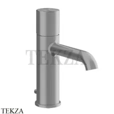 Gessi Habito UNITO Смеситель для раковины, с донным клапаном 70001-149, Finox Brushed Nickel