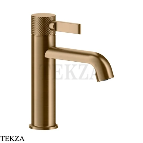 Gessi INCISO Смеситель для раковины низкий, без гарнитура 58002-726, Warm Bronze Br.