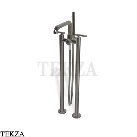 FIMA Carlo Frattini Park Line Смеситель для напольный, внешняя часть F1304/4CN, black chrome