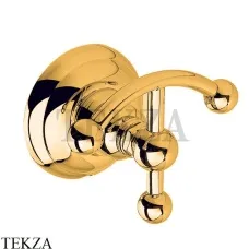 Nicolazzi CLASSICI Крючок для халата и полотенец 1481GO, золото глянец Gold 24k