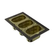 Omoikiri Контейнер DC-04-3 4999089 светлое золото Omoikiri Контейнер DC-04-3 4999089 светлое золото