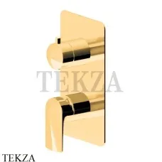 Newform Delta Zero Смеситель для душа 2 потока, внешняя часть 72274E.61.020, PVD Glossy Gold Newform Delta Zero Смеситель для душа 2 потока, внешняя часть 72274E.61.020, PVD Glossy Gold