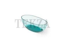 Dea Design Ванна отдельностоящая 165x80 см DD8628 1650 R8 ,  Lake Water Blue R8