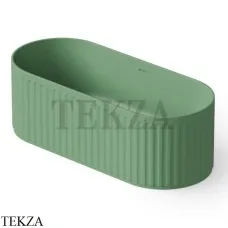 Dea Design Stripes Ванна отдельностоящая овальная 170x72 Solid Surface DD8804 1700 12, Mint №12