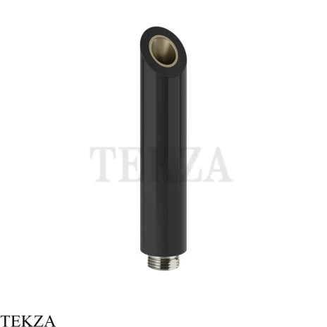 Gessi Душевая лейка Kneipp из черного ABS пластика 32930-149, Finox Br. Nickel