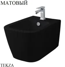ArtCeram A16 Биде подвесное, с 1 отверстием под смеситель, черный матовый