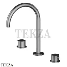 Newform X-Steel 316 Смеситель для раковины, без гарнитура 69600X.59.064, PVD Brushed gun metal