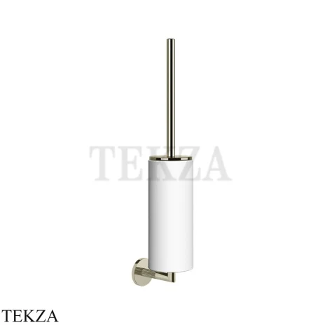 Gessi INGRANAGGIO Туалетный ершик настенный белый 63819-720, Nickel PVD