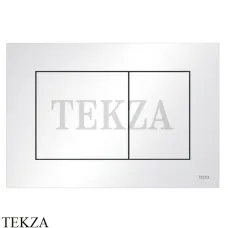 TECEnow Панель смыва для унитаза с двумя клавишами 9240405, белый глянец антибактериальное покрытие