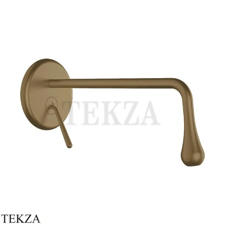 Gessi Goccia Смеситель для раковины под размер, внешняя часть 33690-791, Deep Bronze Br. PVD