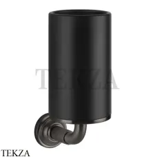 Gessi VENTI20 Стакан настенный черный 65408-707, Black Metal Brushed Gessi VENTI20 Стакан настенный черный 65408-707, Black Metal Brushed