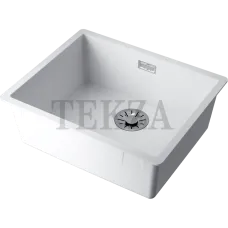 Omoikiri Yamakawa 55-Integra Кухонная мойка Artceramic прямоугольная 4997265 белый