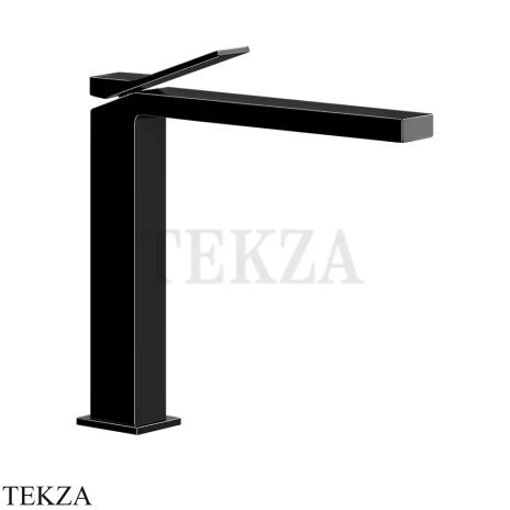 Gessi RETTANGOLO K Смеситель для раковины, без сливного гарнитура 53004-706, Black Metal