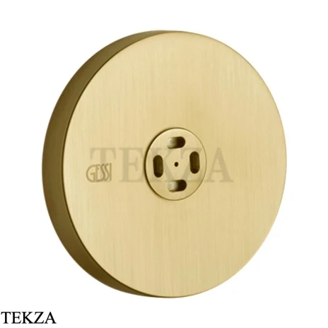 Gessi INCISO SHOWER Боковая форсунка с распылителем 32977-716, Gold Br. PVD