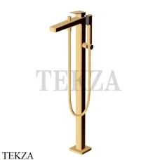 Zucchetti JINGLE Смеситель для ванны напольный, внешняя часть ZIN740.C40, золото глянец