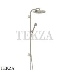 Axor ONE Showerpipe душевая колонна, душ 280 1jet 48790820, Brushed Nickel