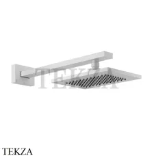 Gessi Rettangolo shower Верхний душ с кронштейном 20148-279, белый матовый