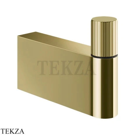 Gessi Habito RIGATO Крючок одинарный для полотенца 70523-710, Brass PVD