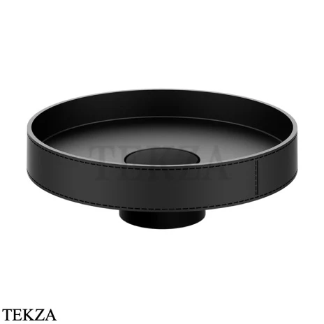 Gessi Pelle Tresse Раковина круглая накладная, без перелива 78601-438, Nero/ Matte Black