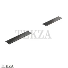 Gessi Shower G Drains Боковая крышка 60см для сливной фитинга, 67051-706, Black Metal PVD