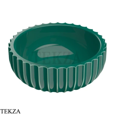 Flaminia Settecento чаша для мелочей 15,2×15,2×6 см, зелёный Smeraldo глянец