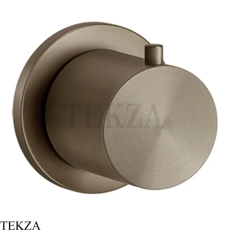Gessi 316 WELLNESS Запорный вентиль, внешняя часть 54564-761, Coffee Bronze Brushed PVD