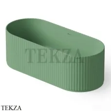 Dea Design Stripes Ванна отдельностоящая овальная 170x72 Solid Surface DD8803 1700 12, Mint №12
