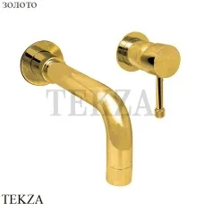 Nicolazzi ARENA Leva Смеситель для раковины, с встраиваемой частью, 3778GO56M, золото глянец