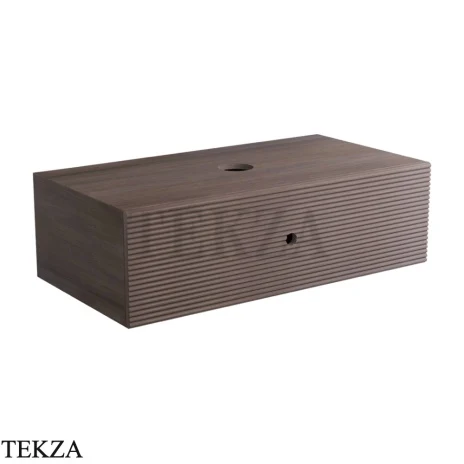Simas Terre del Nord тумба с ящиком настенная / на каркасе TNM21W, Moka / Rigatino
