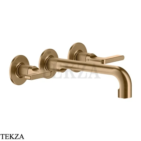 Gessi INCISO Смеситель для раковины излив средний, внешняя часть 58090-726, Warm Bronze Br.