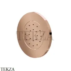 Newform Боковая форсунка круглая, встраиваемая 562.M0.072, Copper satin
