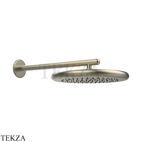Gessi Goccia Душевая лейка 30,0 с настенным креплением 33756-149, Finox Br. Nickel