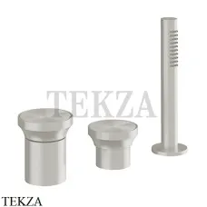 Gessi Origini NEUTRAL Смеситель для ванны с гарнитуром, без излива 66043-720, Nickel PVD