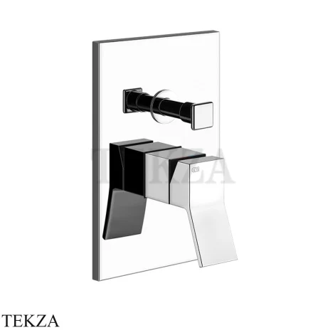 Gessi RETTANGOLO K Смеситель для душа 2 потока, внешняя часть 53079-031, хром глянец