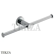 Colombo Plus Бумагодержатель без крышки двойной W4990.CR, хром глянец