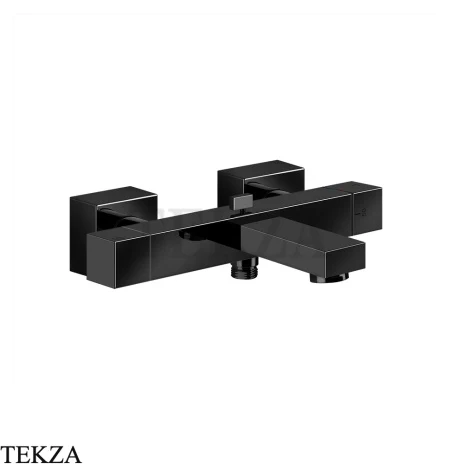 Gessi RETTANGOLO K Смеситель термостатический для ванны и душа 20111-706, Black Metal PVD